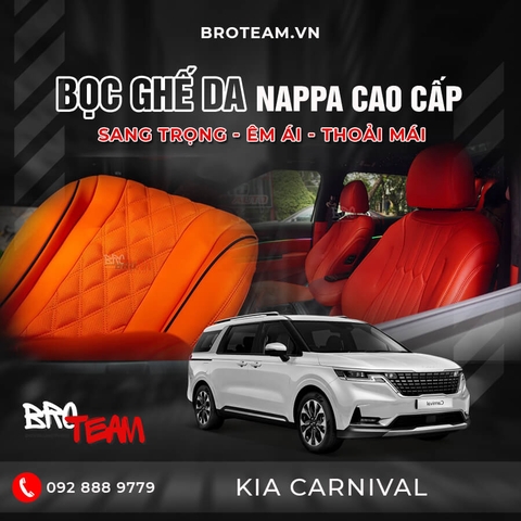 Bọc Ghế Da Ô Tô Kia Carnival