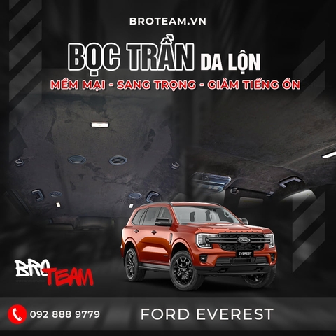 Bọc Trần Da Lộn Cho Ford Everest