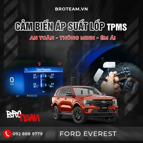 Cảm biến áp suất lốp xe Ford Everest