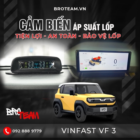Cảm biến áp suất lốp xe Vinfast VF3