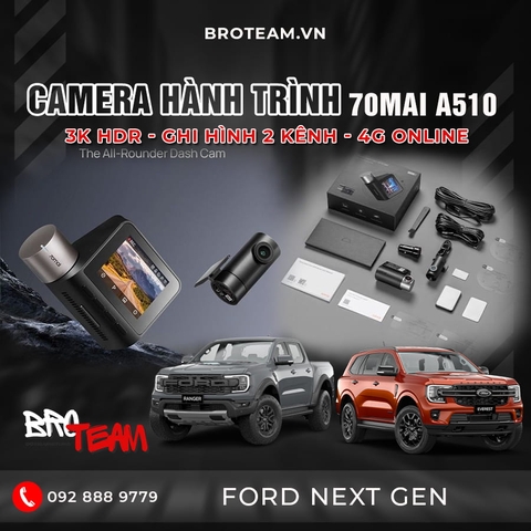 Camera hành trình 70mai A510 4G