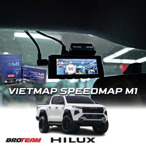 Camera hành trình Vietmap Speedmap M1 ô tô Toyota Hilux