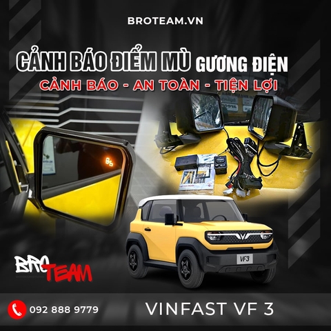 Cảnh báo điểm mù cho gương điện cho VF3