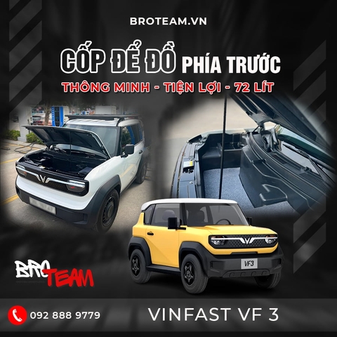 Cốp Để Đồ Phía Trước Cho Xe Vinfast Vf3