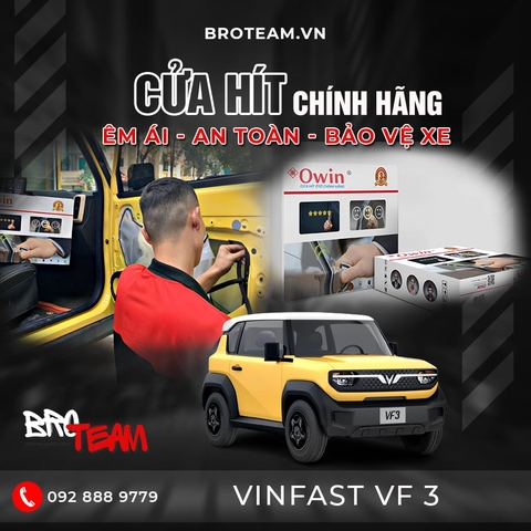 Cửa hít ô tô cho xe VinFast VF3