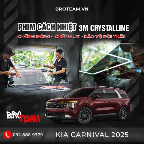 Dán Phim Cách Nhiệt Kia Carnival 2025