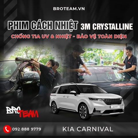 Dán Phim Cách Nhiệt Ô Tô Kia Carnival