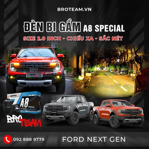 Đèn Bi Gầm Ô Tô A8 Special