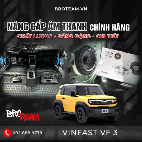 Độ Loa Âm Thanh Vinfast VF3