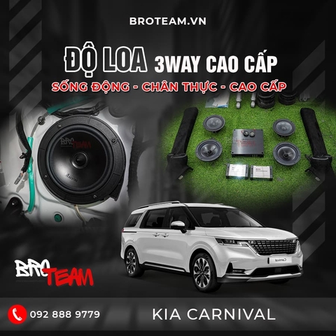 Độ Loa Xe Ô Tô Kia Carnival