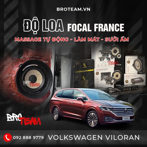 Độ Loa Xe Ô Tô Volkswagen Viloran