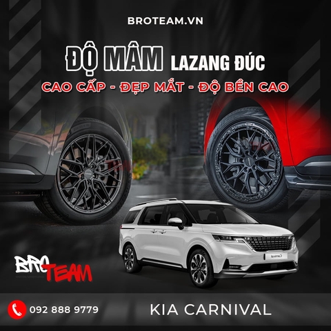 Độ Mâm Xe Kia Carnival