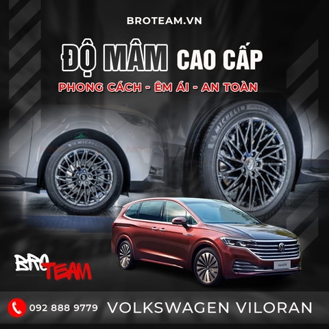 Độ Mâm Xe Volkswagen Viloran