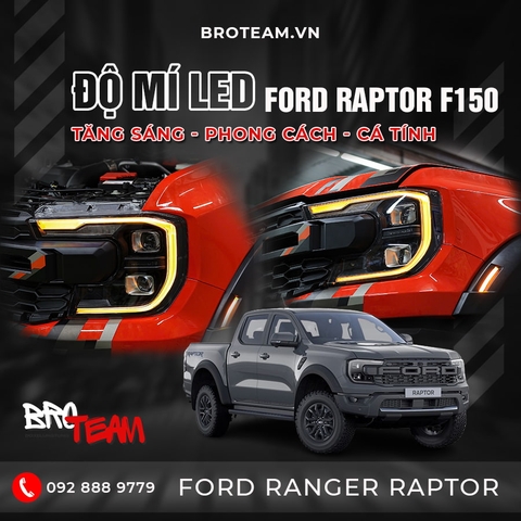 Độ Mí LED Ford Raptor F150