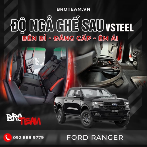 Độ Ngả Ghế Sau Ford Ranger