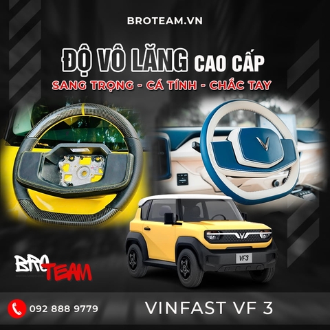 Độ vô lăng ô tô Vinfast VF3