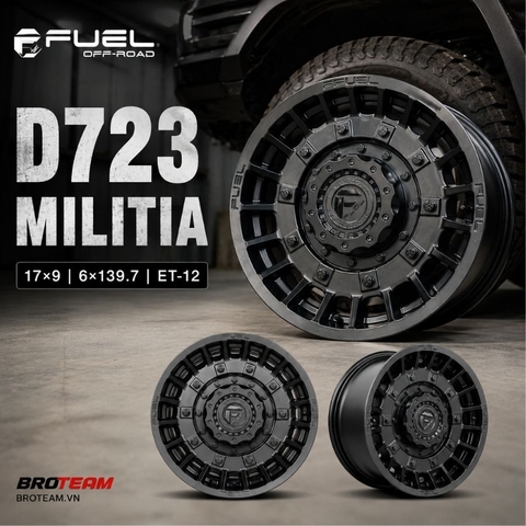 Mâm Fuel Militia D723