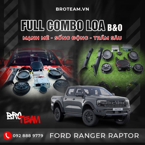 Full Combo Loa B&O Cho Ford Raptor