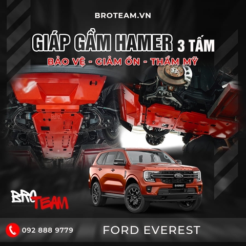 Giáp gầm Hamer cho Ford Everest