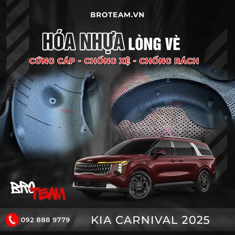 Hóa Nhựa Lòng Vè Kia Carnival 2025