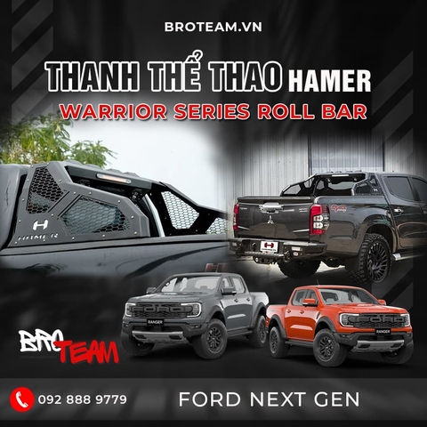Khung thể thao Hamer Warrior Series Roll Bar