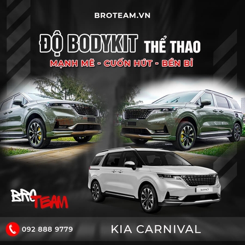 Kia Carnival Độ Bodykit Thể Thao