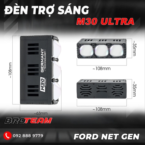 Đèn trợ sáng M30 Ultra