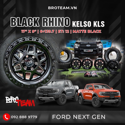 Mâm Black Rhino Kelso KLS