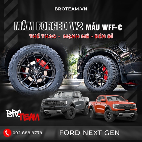 Mâm Forged W2 FlowFormed+ mẫu WFF-C