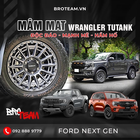 Mâm xe ô tô MAT Wrangler Tutank