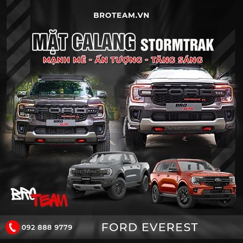 Mặt calang chữ FORD kiểu StormTrak