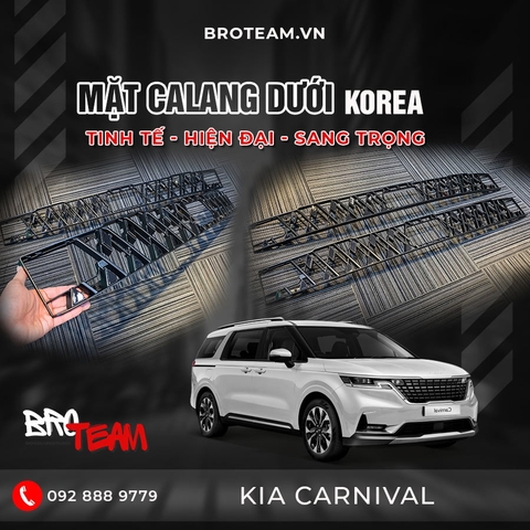 Mặt Calang Dưới Korea Cho Kia Carnival 2025
