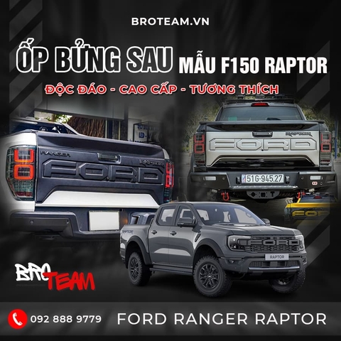Ốp bửng sau Ford Ranger Raptor