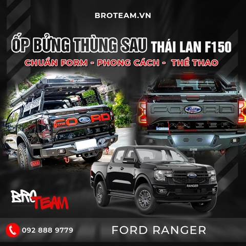 Ốp Bửng Thùng Sau Thái Theo Xe Ford Ranger 2014-2023