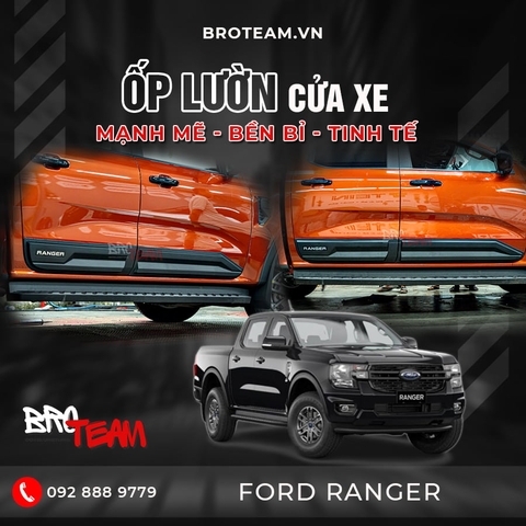Ốp Lườn Cửa Xe Ford Ranger
