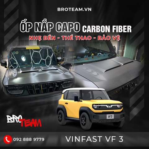 Ốp nắp Capo trang trí cho VF3