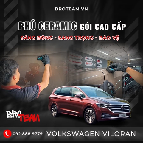 Phủ Ceramic Xe Volkswagen Viloran