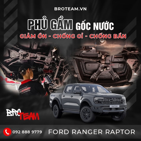 Phủ gầm xe Ford Raptor