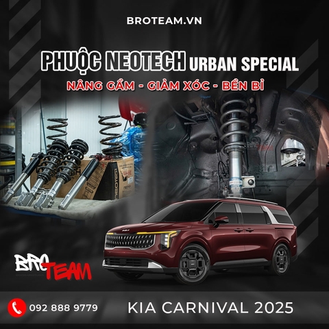 Phuộc Neotech cho xe Kia Carnival 2025
