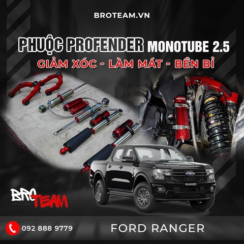Phuộc Profender Thái Lan Cho Xe Bán Tải Ranger