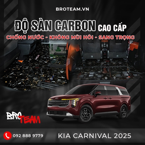 Độ Sàn Carbon Cho Kia Carnival 2025