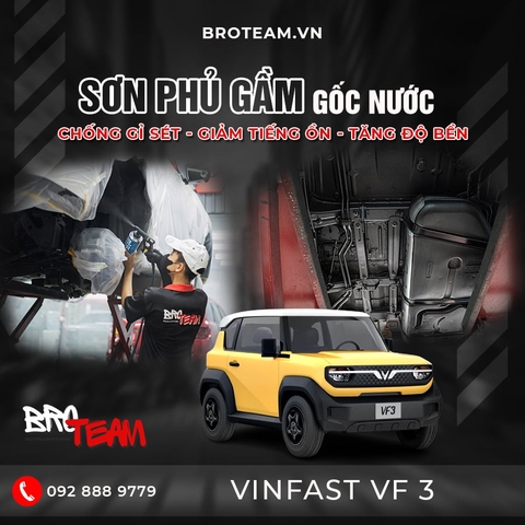 Sơn phủ gầm VinFast VF3