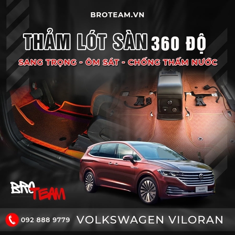 Thảm Lót Sàn 360 Độ Xe Volkswagen Viloran