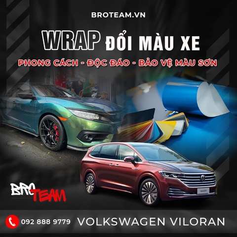 Wrap Đổi Màu Xe Volkswagen Viloran