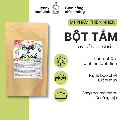 Bột Tắm Thảo Mộc Dưỡng Sáng Da