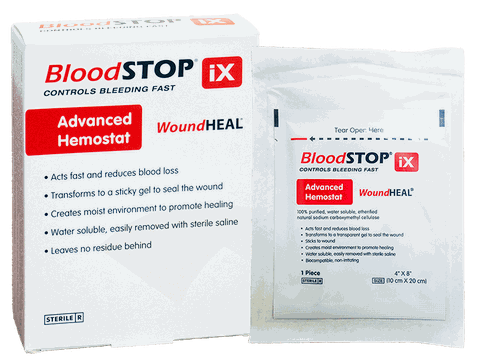 BloodSTOP® iX Advanced Hemostat with WoundHEAL®