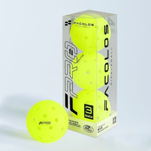 Bóng Pickleball Facolos F-Pro Performance Gen 2 (Hộp 3 quả)