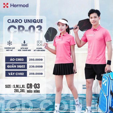 Áo Thể Thao Nữ Hermod CR03 Hồng