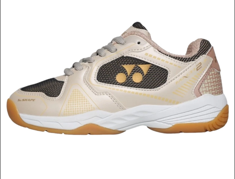 Giày cầu lông Yonex Mach 2 màu BEIGE/GOLD