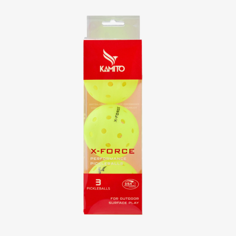 Bóng Pickleball Kamito X-Force (hộp 3 quả)